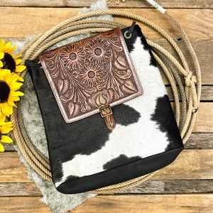 Cowhide Backpack